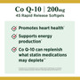 Nature's Bounty Extra Strength Co Q-10 200 mg Softgels -45 ct