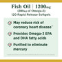 Nature's Bounty Fish Oil, 1200mg - 120 Softgels