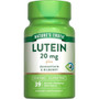 Nature's Truth Lutein 20 mg plus Zeaxanthin & Bilberry Quick Release Softgels - 39 ct