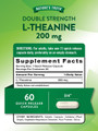 Nature's Truth L-Theanine 200 mg Dietary Supplement Capsules - 60 ct