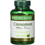 Nature's Bounty Cinnamon 2000 mg Plus Chromium Capsules - 60 ct