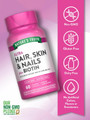 Nature's Truth Ultra Hair, Skin & Nails plus Biotin Coated Caplets - 60 ct