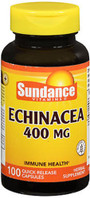 Sundance Echinacea 400 mg Quick Release - 100 Capsules