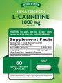 Nature's Truth L-Carnitine 500 mg Dietary Supplement - 60 Capsules