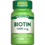 Nature's Truth Biotin 1000 mcg Tablets Natural Berry Flavor - 120 ct
