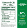 Nature's Bounty Flax Oil 1200 mg - 100 Softgels
