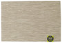 Grass Cloth Textline Tonal Placemat - Oatmeal, 13x19\"
