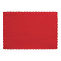 Solid Color Placemat - Red, 9.5\"x14\"
