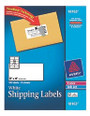 Avery Shipping Labels w/Trueblock - White, 2x4\"