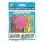 Party Balloons - Asst, 50 ct