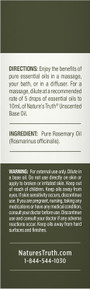 Nature's Truth Aromatherapy 100% Pure Essential Oil Rosemary - .5 oz