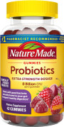 Nature Made Digestive Probiotic Ultra-Strength, Raspberry & Cherry Gummy - 42 ct