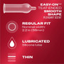Durex Lubricated Latex Condoms, Extra Sensitive - 12 ea.