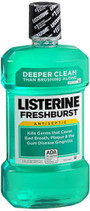 Listerine Mouthwash Fresh Burst - 33.8 oz