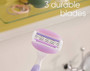 Gillette Venus Breeze 2 in 1 Cartridges with Shave Gel Bars - 4 ct