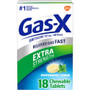 Gas-X Chewable Tablets Extra Strength Peppermint Creme - 18 ct