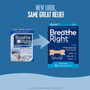 Breathe Right Nasal Strips Original Tan Large - 30 ct