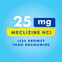 Bonine Motion Sickness Protection, Chewable Tablets, Raspberry - 16 ea.
