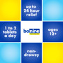 Bonine Motion Sickness Protection, Chewable Tablets, Raspberry - 16 ea.