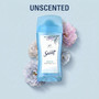 Secret Antiperspirant Deodorant Invisible Solid Unscented - 2.6 oz