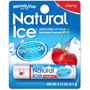 Mentholatum Natural Ice Medicated Lip Balm Cherry Flavor SPF 15 - 12 Ct