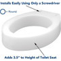 Carex Toilet Seat Elevator, Standard