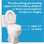 Carex Toilet Seat Elevator, Elongated
