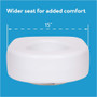 Carex Raised Toilet Seat, 5 1/2\"