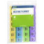 Ezy Dose Weekly Medtime Planner #67169