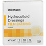 McKesson Hydrocolloid Dressing Film Backing 4\"x4\" - 10ct