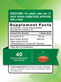 Nature's Truth Enhanced Absorption CoQ-10 400mg Plus Black Pepper Extract Quick Release Softgels - 40 ct