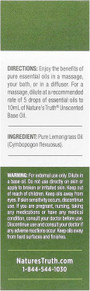 Nature's Truth Essential Oil Lemongrass - .5 oz