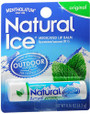 Mentholatum Natural Ice Lip Protectant/Sunscreen Original Flavor SPF 15 - 12 ct