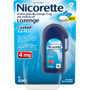 Nicorette 4mg Coated Nicotine Lozenge Stop Smoking Aid - Ice Mint - 20 ct