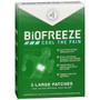 Biofreeze Menthol Pain Relief Patches Large - 5 ct