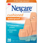 Nexcare Waterproof Cushioned Foam Bandages Assorted Sizes - 20 ct