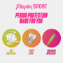 Playtex Sport Tampons Plastic Applicators Regular Absorbency Unscented - 18 ea.