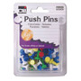 Push Pins-Assorted Colors-55ct