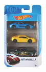 Hot Wheels Basic Car, 3pk