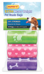 Printed Wastbags, 3pk Asst