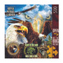 Master Pieces Hidden Image/Glow in the Dark Animal Puzzle (Styles Very)