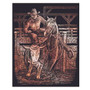 Copper Foil Engraving Art Kit, 8 by 10-Inch, Rodeo