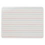 FlipSide Products 2- Sided ruled Dry Erase Board, 9\" X 12\"