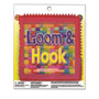 Pepperell Braiding Plastic Square Loop Weaving Loom with Hook, 7-1/4 x 7-1/4 Inches