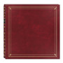 Pioneer 300 Pocket Post Bound Black Leatherette Cover Photo Album for 4\"x6\" Prints - Assorted colors