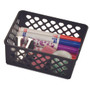 Officemate OIC Achieva Medium Black Supply Basket, 3 ct