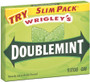 Wrigley Doublemint 15 Stick Gum Pack - 10 Packs (150 Sticks Total)
