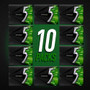 5 Gum Spearmint Rain Sugar Free 15 Piece Gum - 10 Pack Box