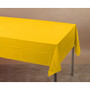 Solid Plastic Tablecover100' Roll, School Bus Yellow