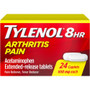Tylenol 8 HR Arthritis Pain Caplets, 650mg  - 24 ct